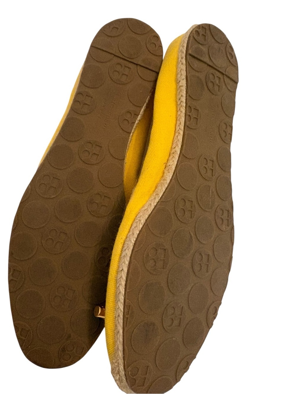kate spade Yellow Canvas Bow Espadrille Flats - Picture 6 of 6